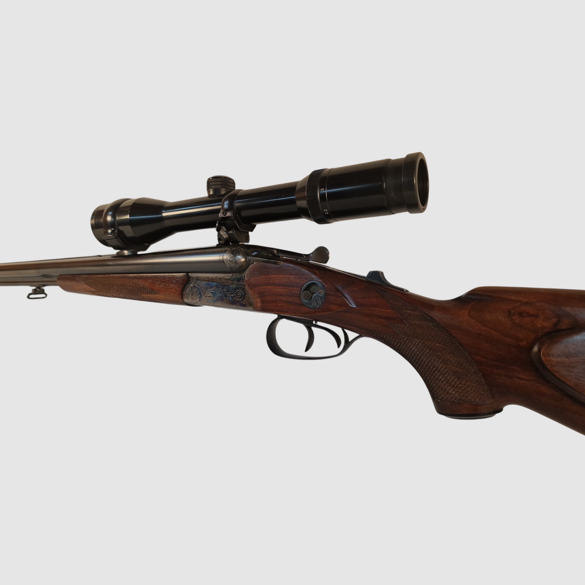 Taladro Suhler endurecido en Cal. 30-06 16/70 22 WinMag con Kahles 2,2-9x42