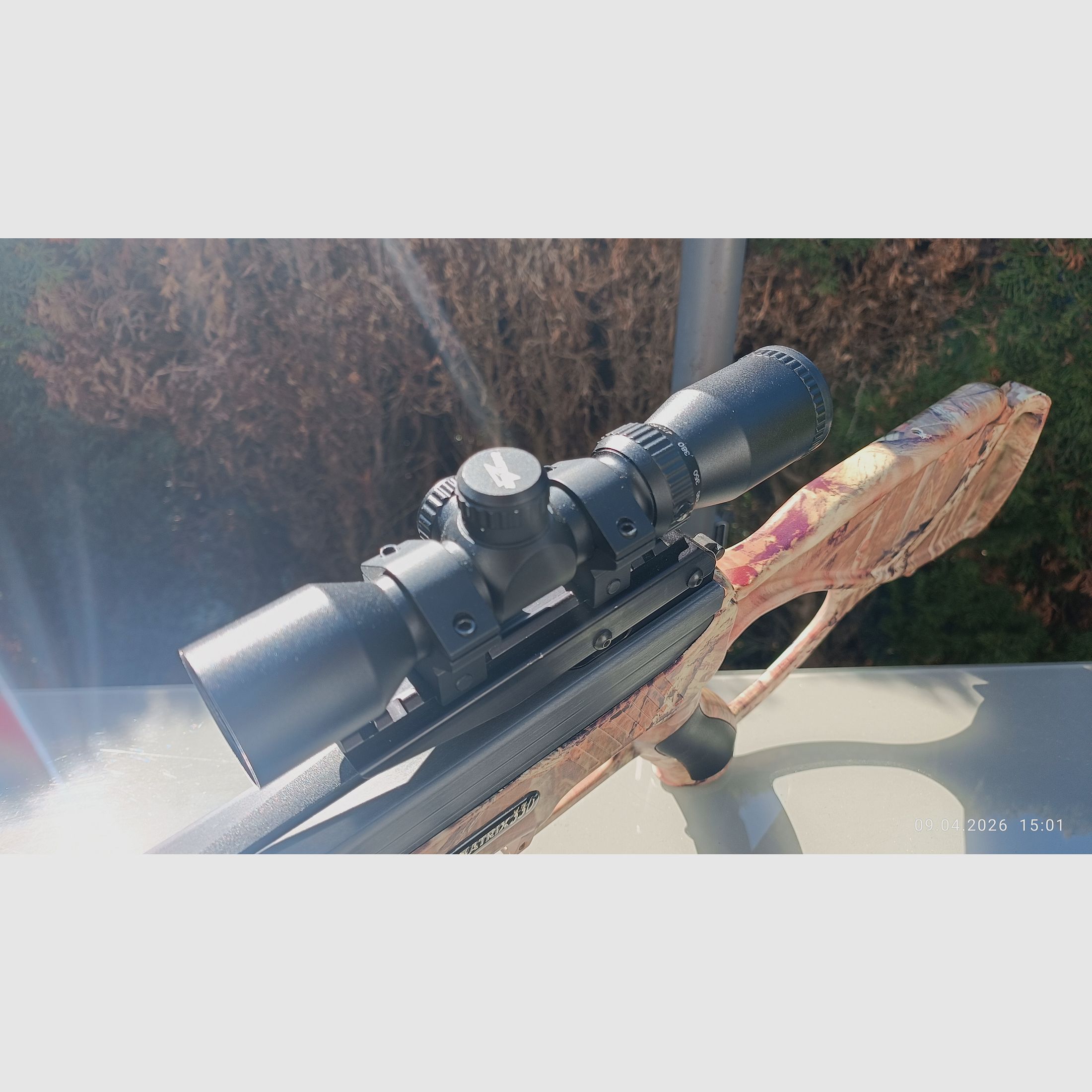 Armbrust Excalibur Matrix 330 mit Zubehör 