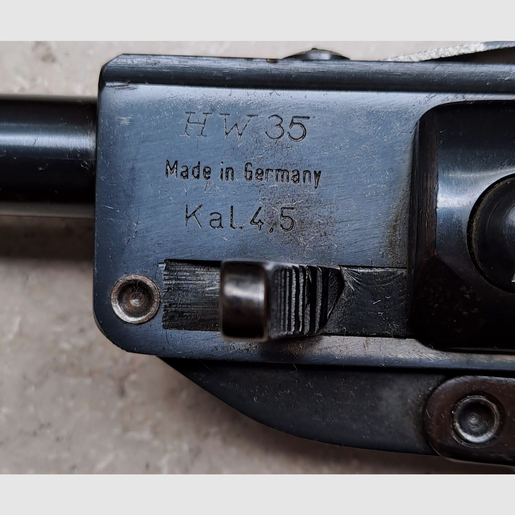 WEIHRAUCH HW 35 without "F" marking