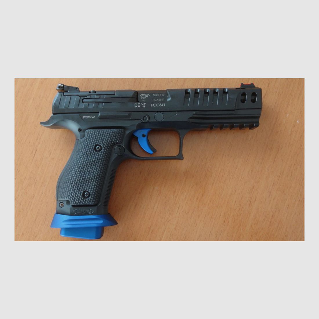 Pistola SL de Walther: WALTHER Q5 Match SF Champion