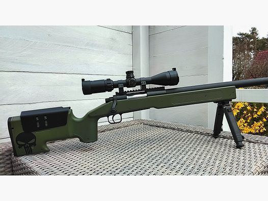ASG McMillan M40A3 Sportline Bolt Action Snipergewehr Springer 6mm BB Olive Navy