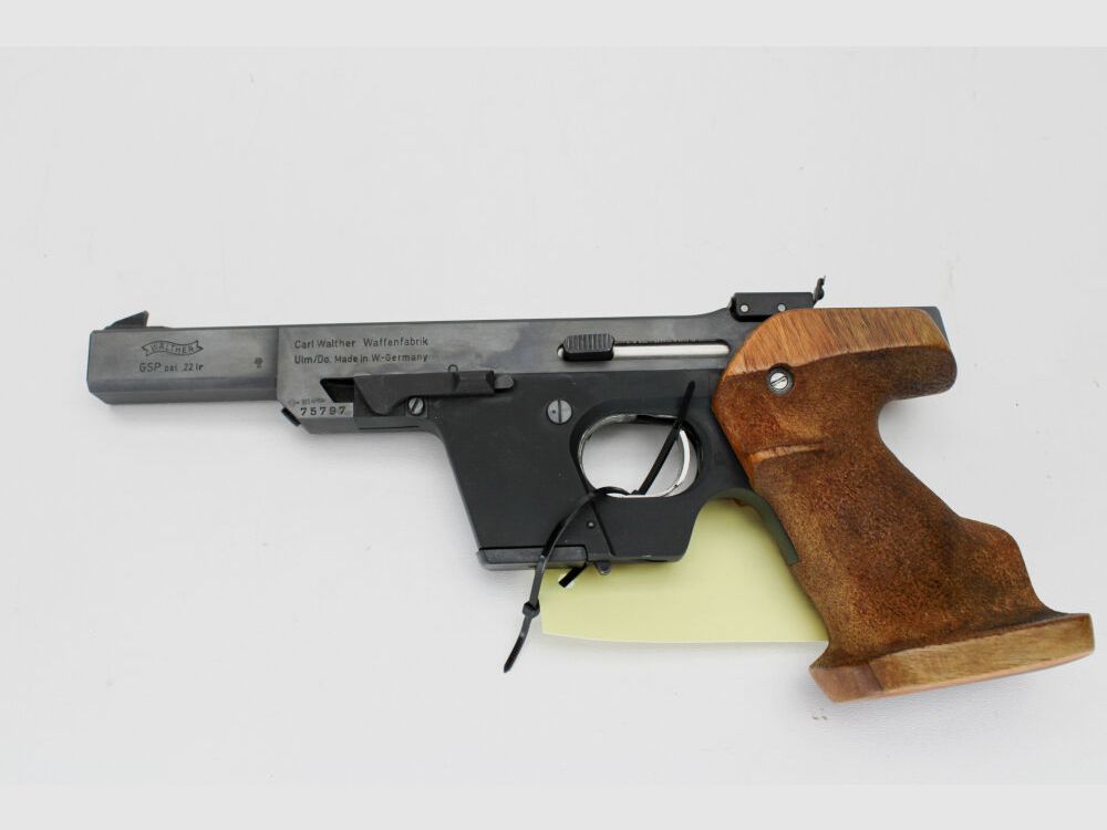 Walther GSP Pistol Cal. .22lfB LEFT Grip 90mm .22lr