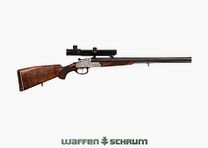 Krieghoff Trumpf-Primus-Dural 16/70-7x65R, ZF Zeiss Varipoint VM 1.1-4x24 T* Abs. 0, S-E-Montage, LL: 60 cm, 80 strzałów RWS TIG 11.5g 7x65R