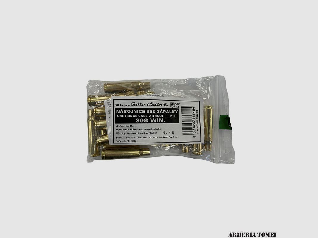BOSSOLI – SELLIER & BELLOT – 308 WIN (20PZ)
