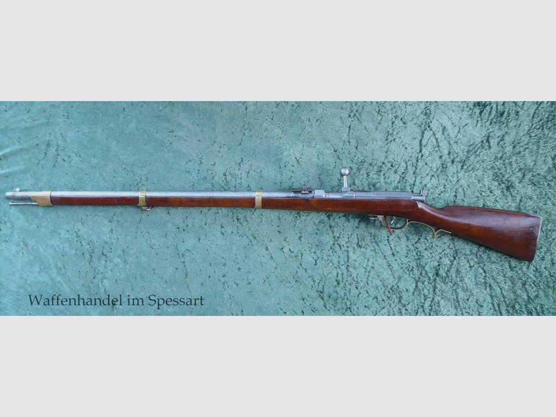 aguja de encendido fusil de infantería Mod.1862, Spandau de 1867.