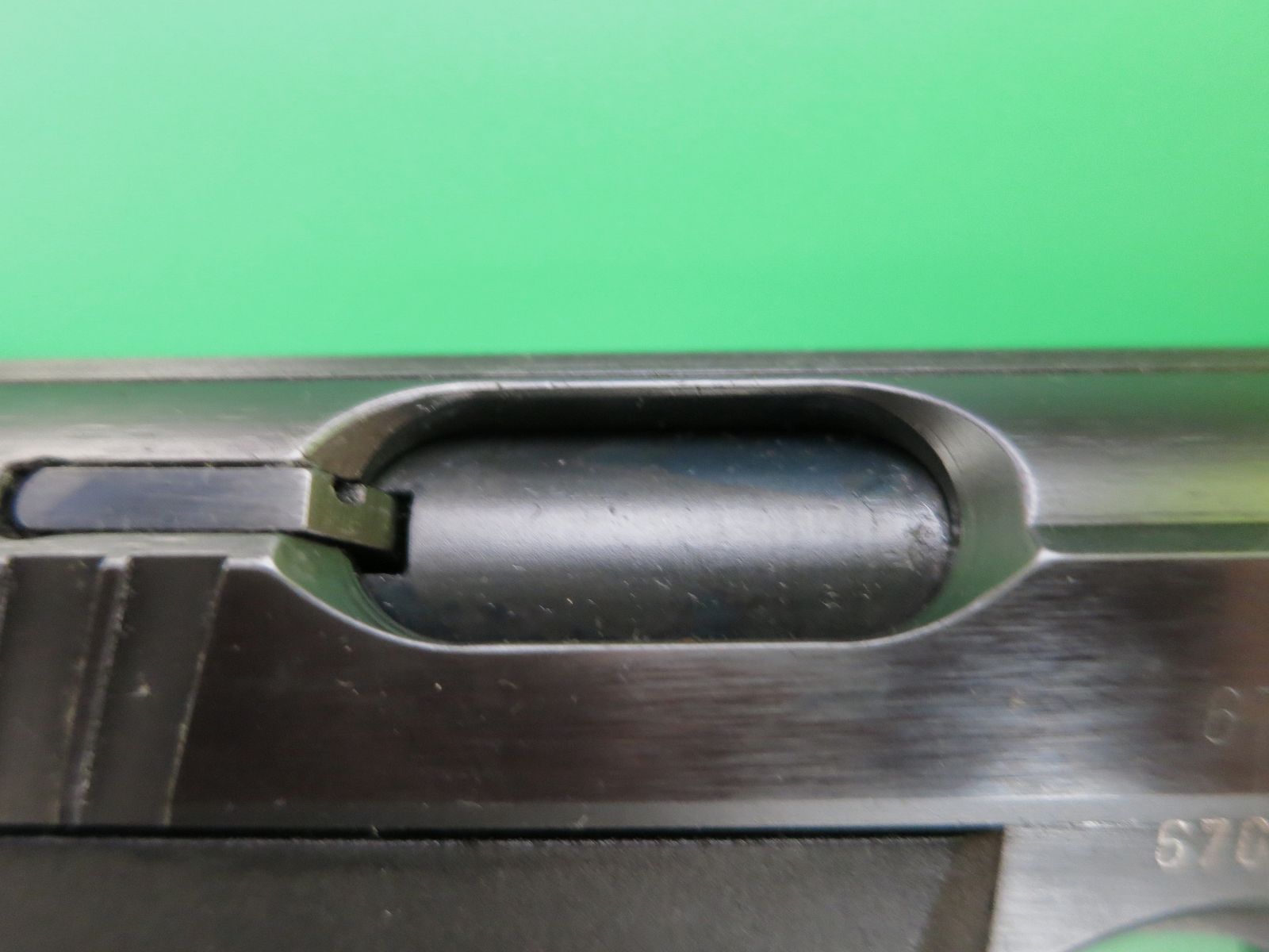 Heckler & Koch P7, PSP (Police Self-Loading Pistol), cal. 9mm Luger, 1st generation     #52