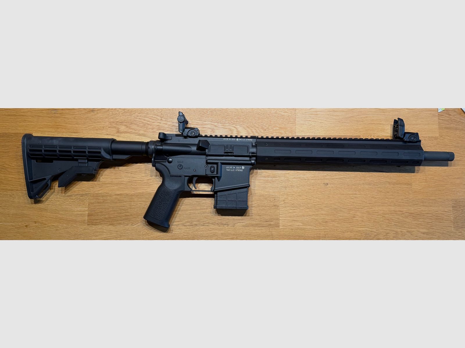 Tippmann M4-22 Elite GS mit Speedloader und 4 Magazinen + OVP, Bild 1 von 3