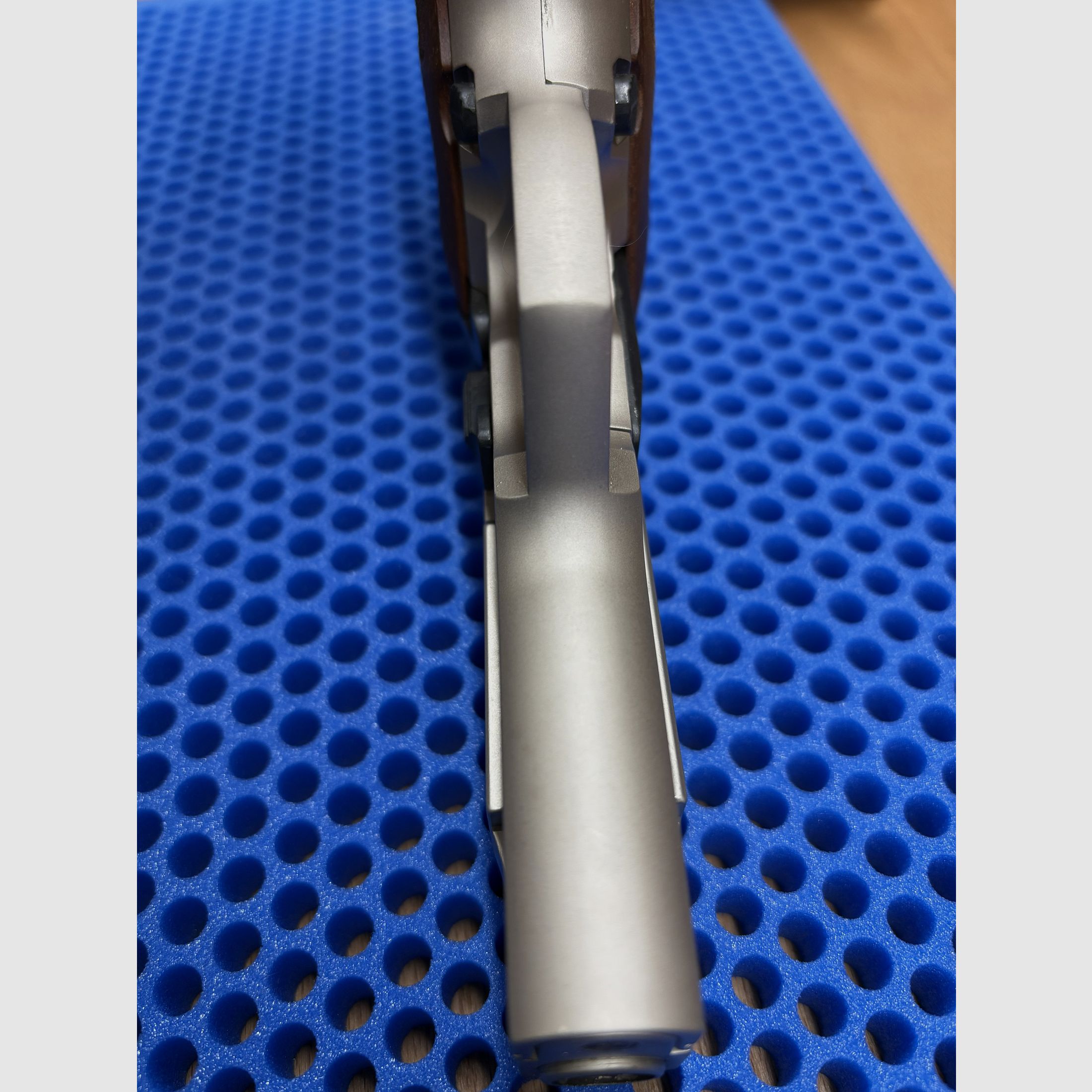 WALTHER P88 COMPACT - Níquel /Madera