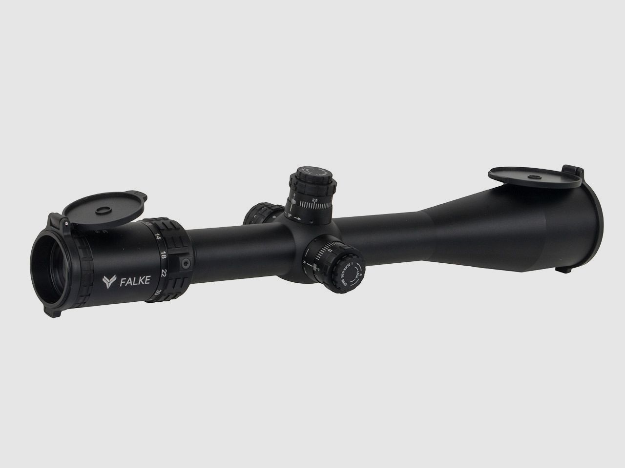 Jagd Zielfernrohr Falke 10-40x56 PRO TAC Absehen beleuchtet fĂĽr groĂźe Entfernungen und Benchrest