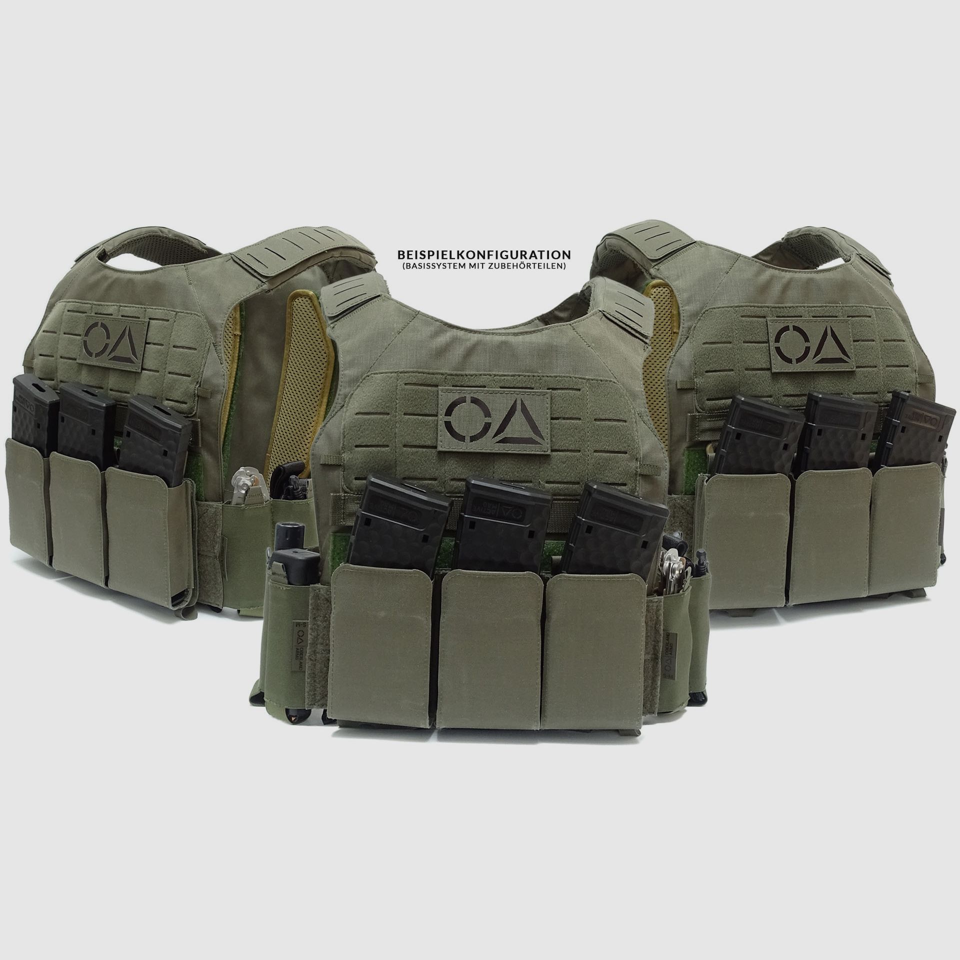 OA Plattendragersysteem SIEGFRIED – Accessoires – Molle Frontpaneel, afbeelding 2 van 6