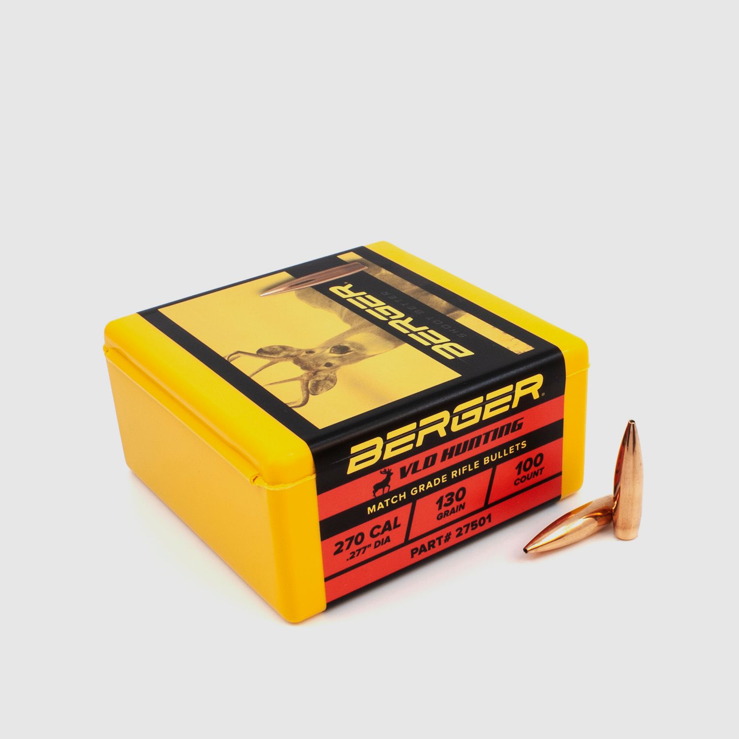 Berger Geschoss .270 VLD Hunting 130GR 100 Stück
