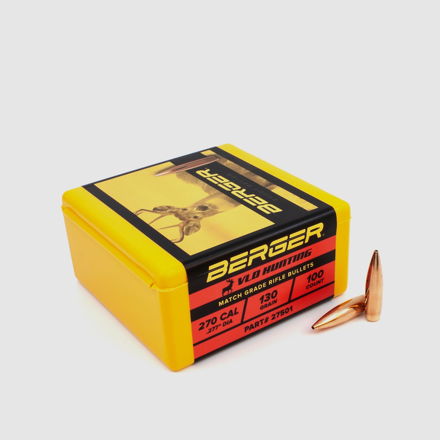Berger Bullet .270 VLD Hunting 130GR 100 pieces