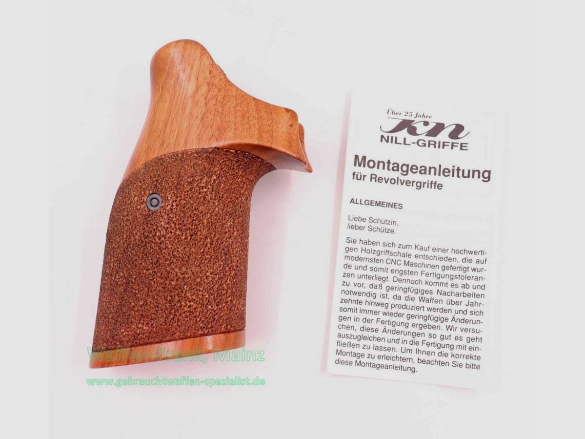 Nill-Mössingen Griffschalen S&W K/L-Rahmen
