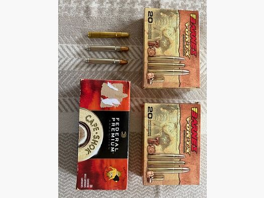 Municja kaliber .416 Remington Magnum: pełnopłaszczowa i półpłaszczowa