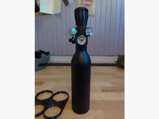 Botella de aire comprimido 0,3L Megalodon HP Max