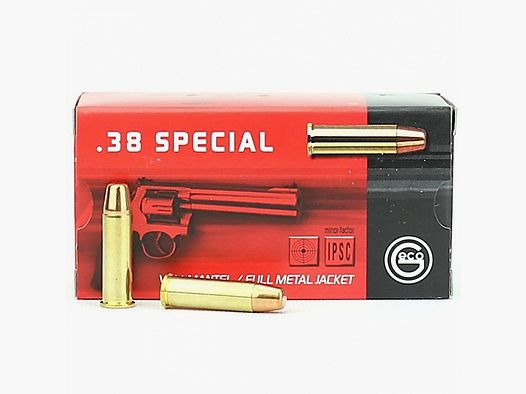 Geco 38 Special FMJ FN 158 gr (x50)