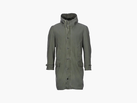 Bundeswehr Original Bundeswehr Original Bundeswehr Parka largo con forro usado - 6