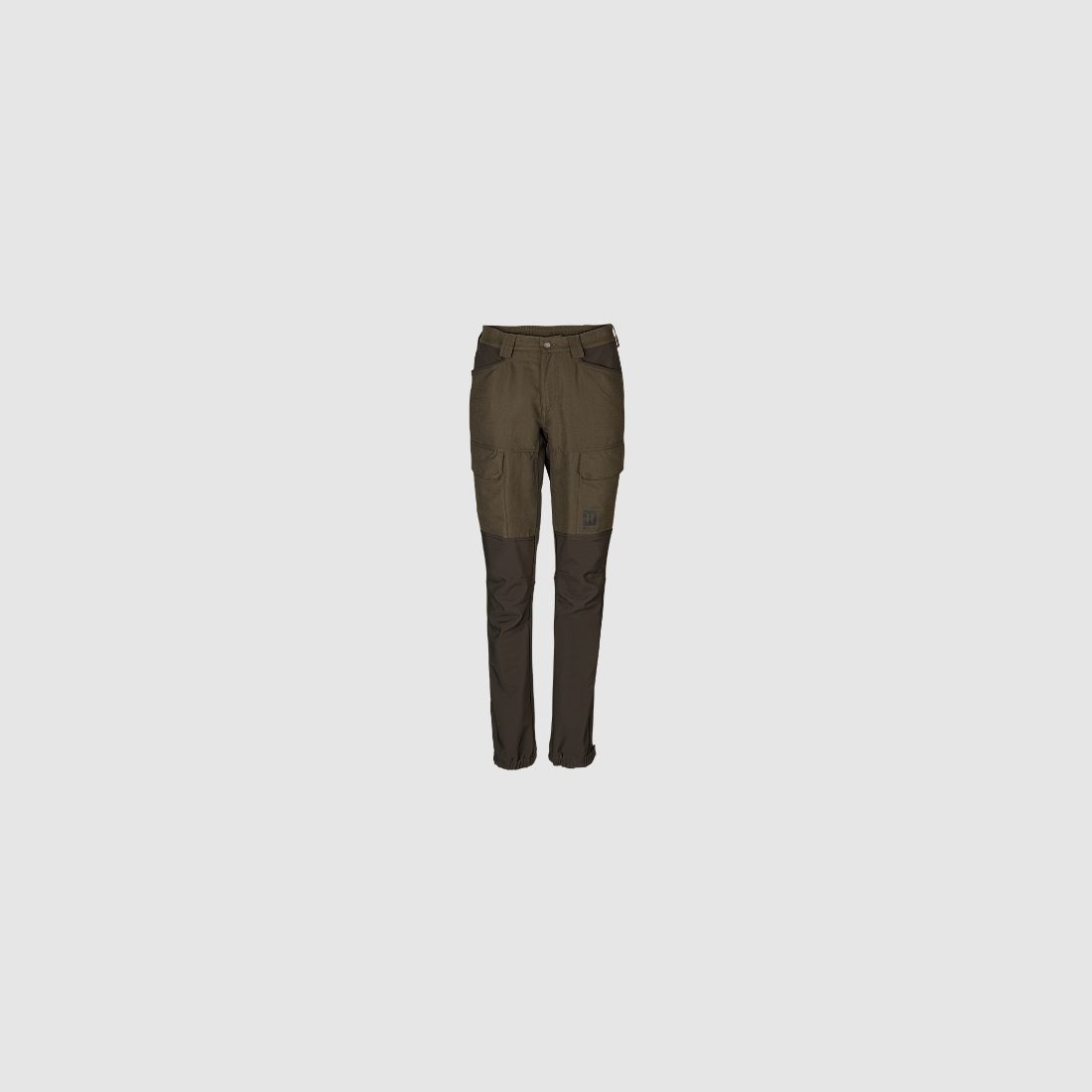 Pantalones Escandinavos Härkila Mujer Verde Sauce/Marrón Oscuro 36/32"