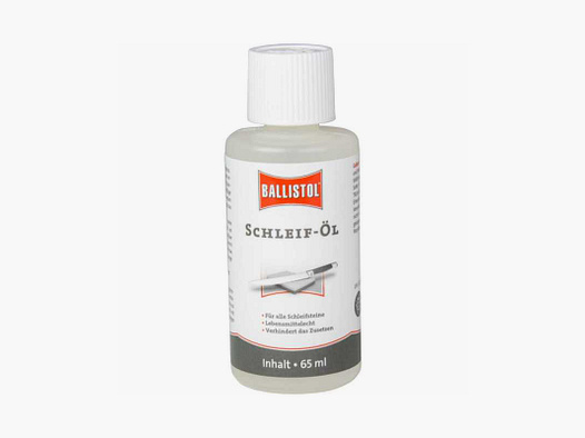 Ballistol Schleiföl 65 ml zum schärfen von Messern und Klingen