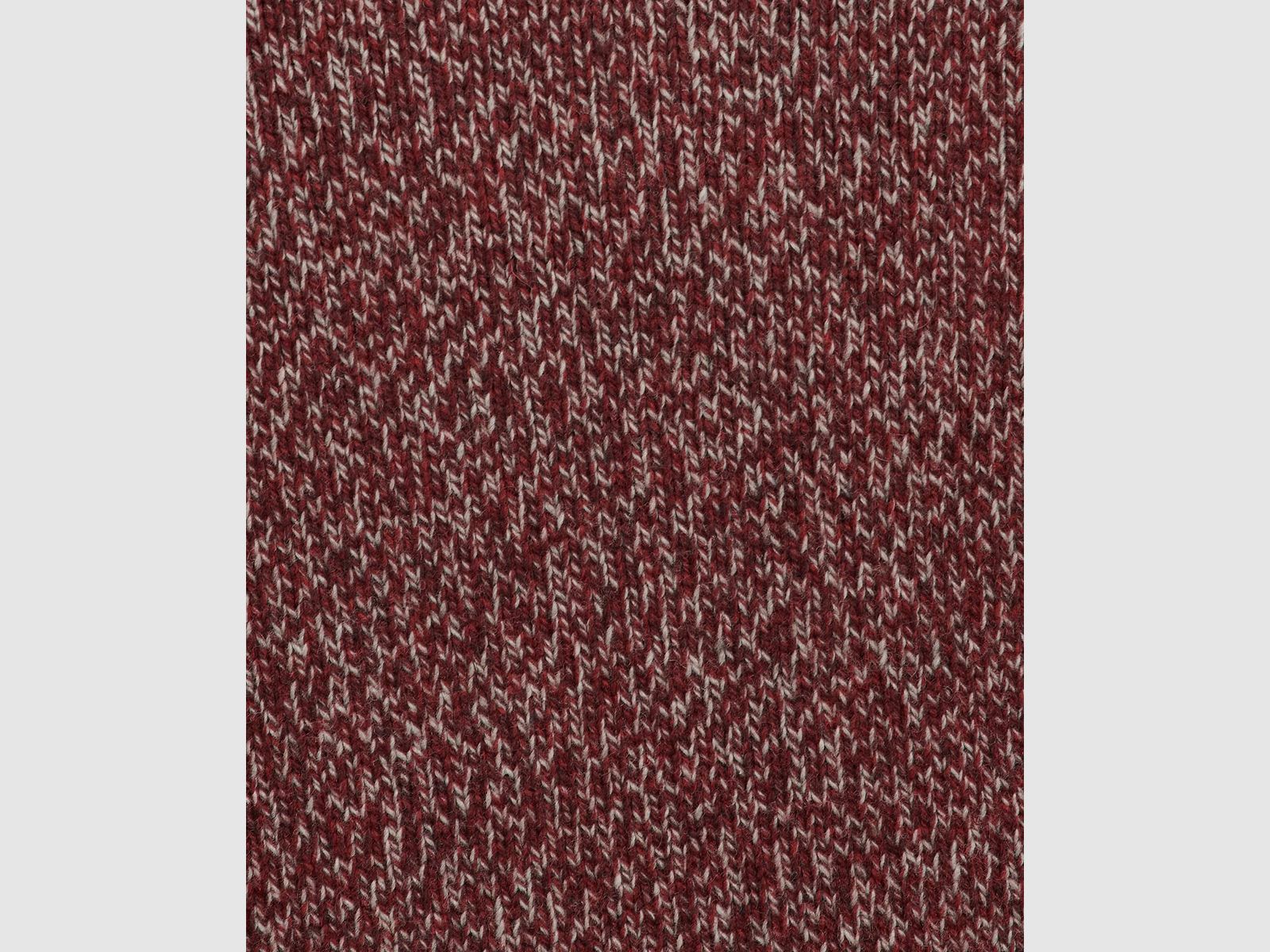 Barbour Sid Half Zip Jumper Crimson Marl, afbeelding 2 van 2