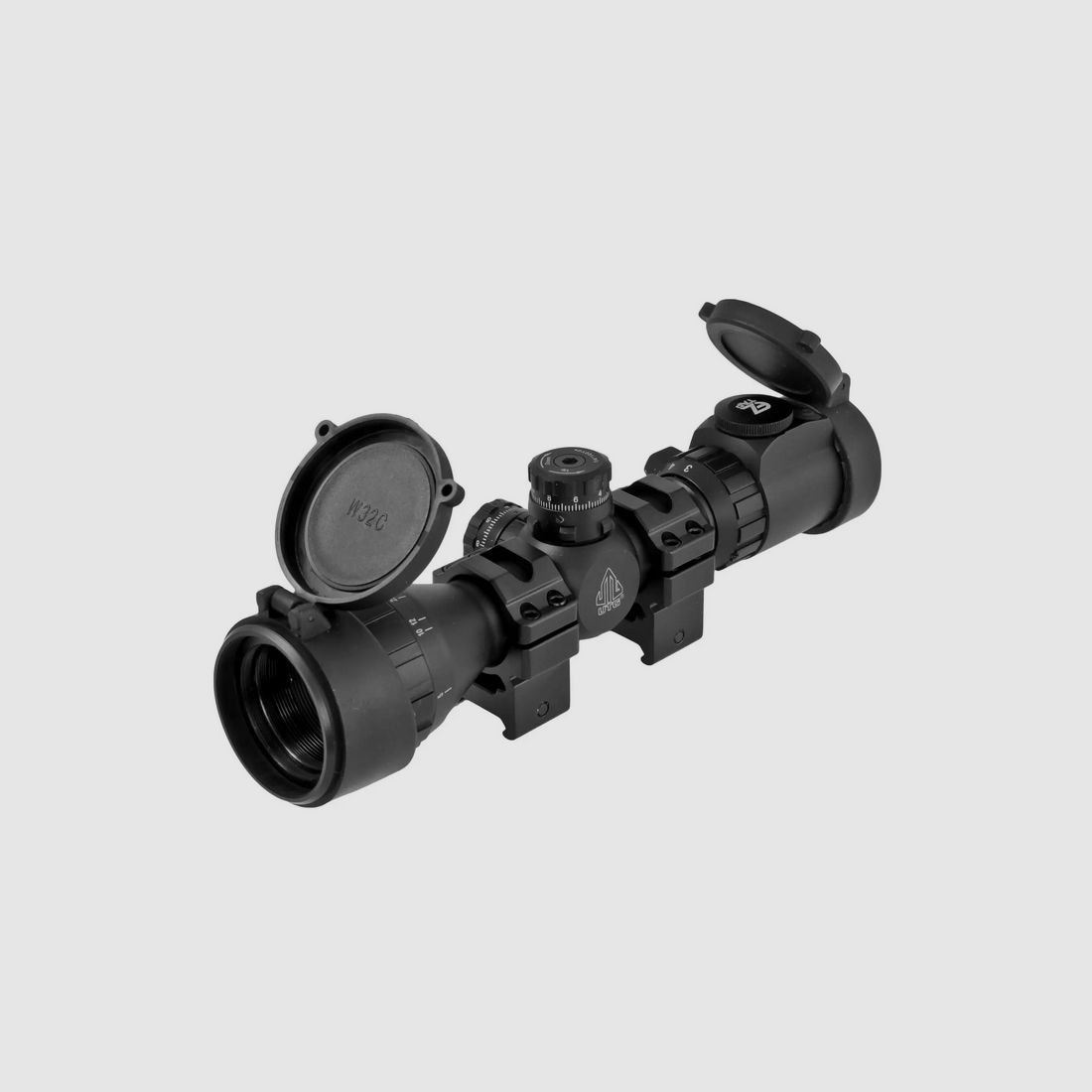 Like-new UTG Bugbuster 3-9x32 IE riflescope (36 colors, Mil-Dot) - SCP-M392AOIEWQ