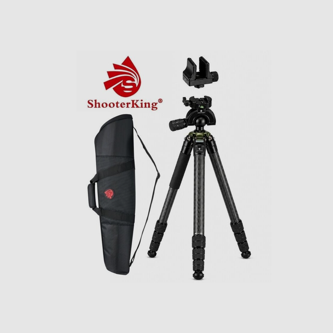ShooterKing Apex Carbon-Stativ / Schießstock, Bild 5 von 5