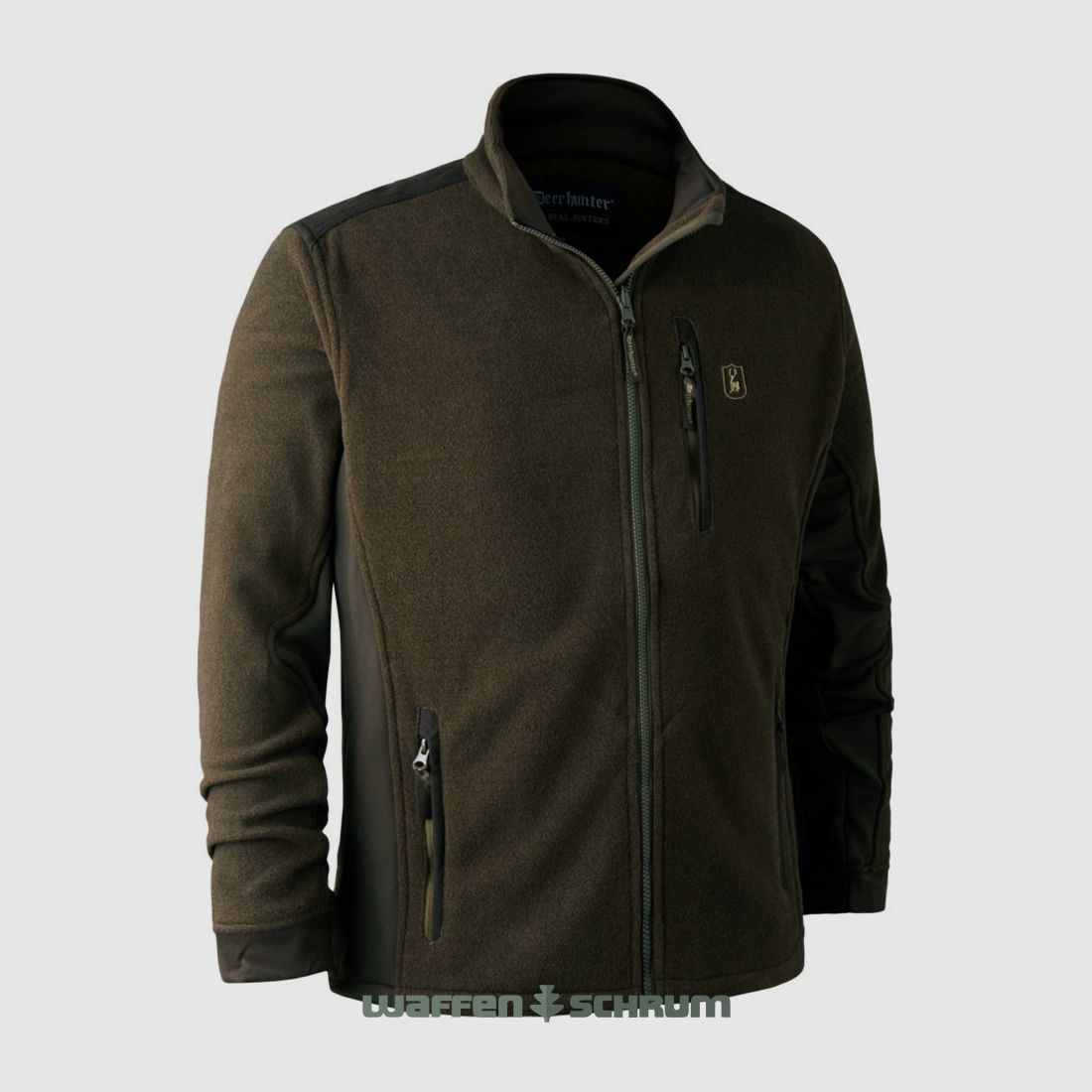 Veste polaire Deerhunter Muflon Zip-In Art vert