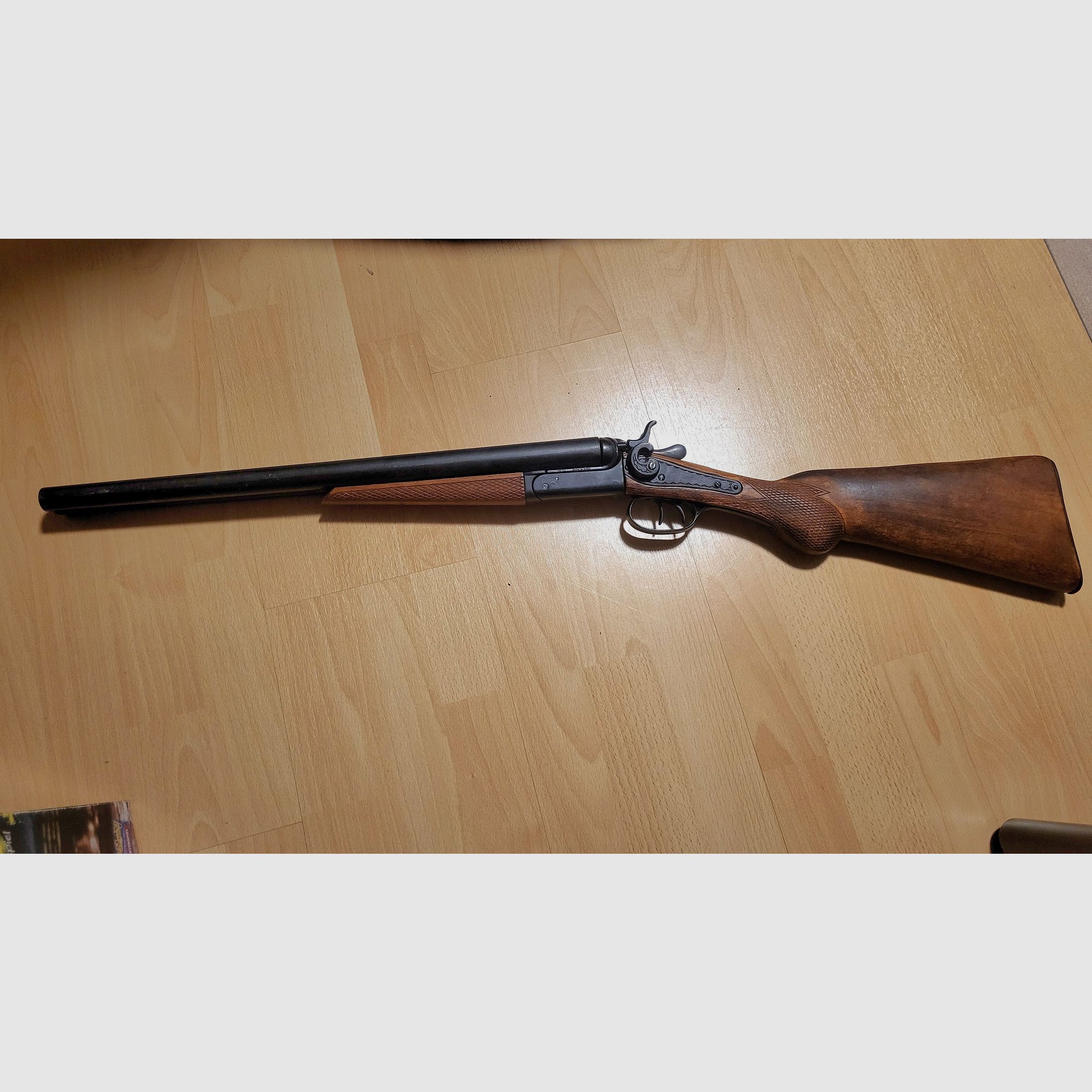 Schrotflinte Wyatt Earp USA 1881 - Deko Waffe mit Doppellauf / Querflinte