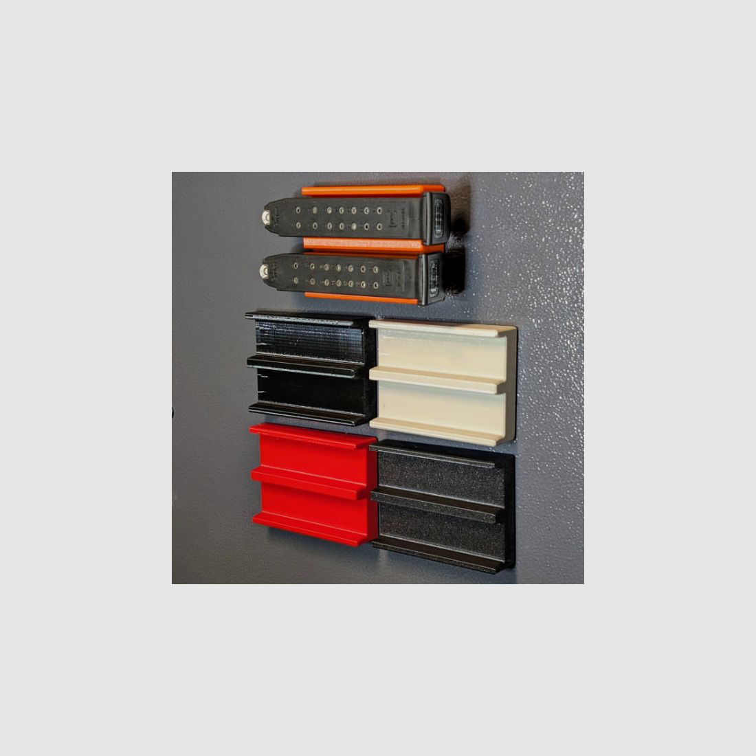 Magnetic magazine holder for 23mm wide magazines for gun cabinets - UltraCompact - accessories for the gun cabinet