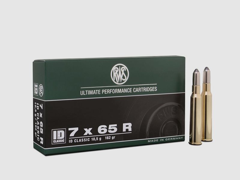 RWS 7x65 R ID 10,5g/162gr. Büchsenpatronen