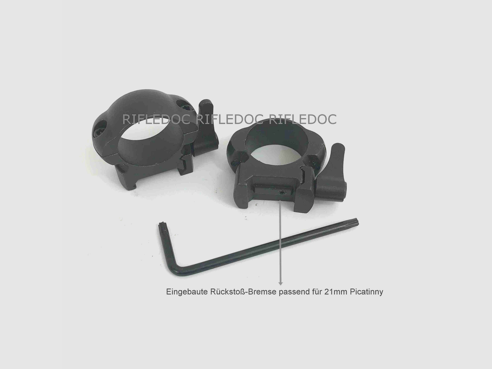 Stahlmontage Low Profile | 25,4mm Durchmesser