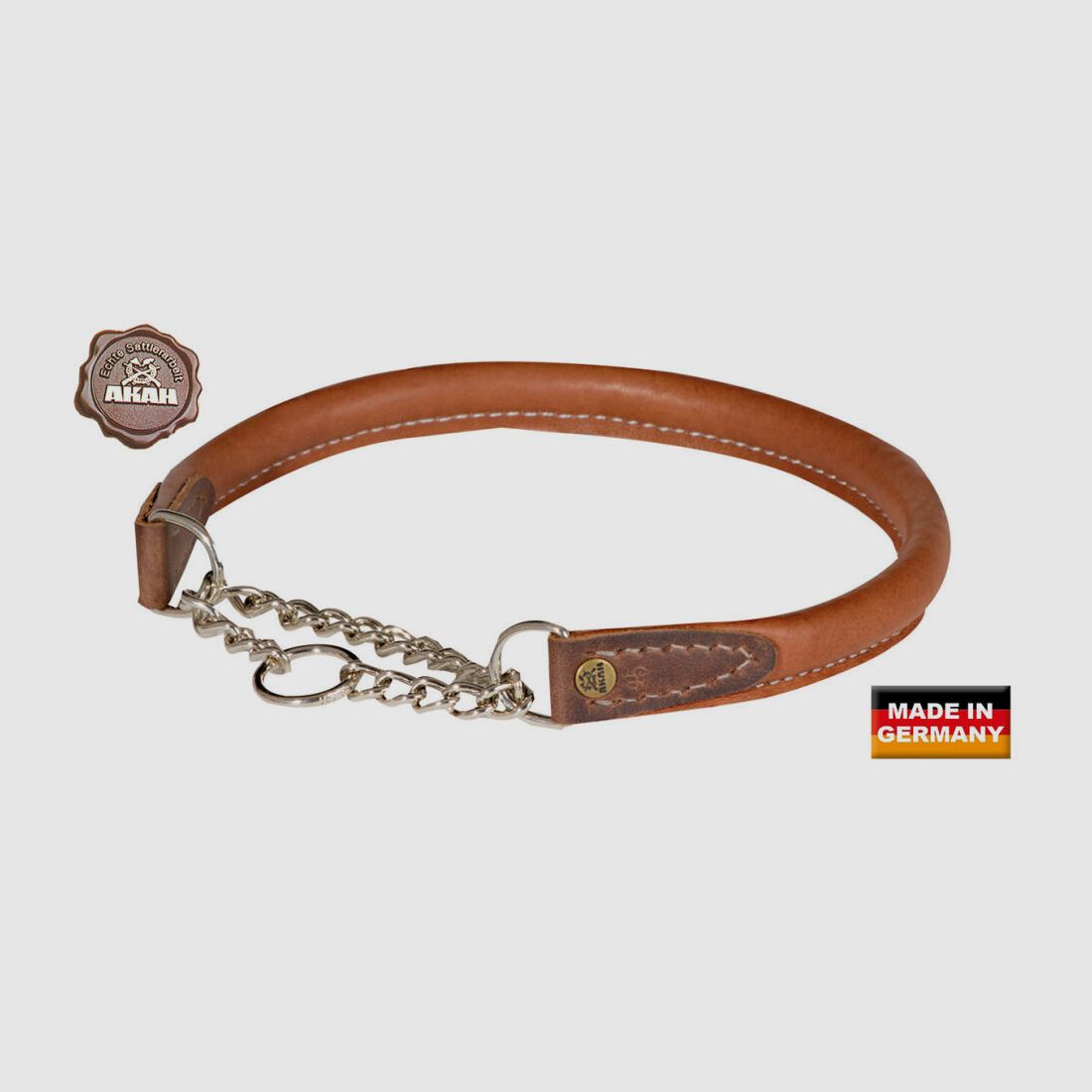 Collier AKAH en cuir de yak