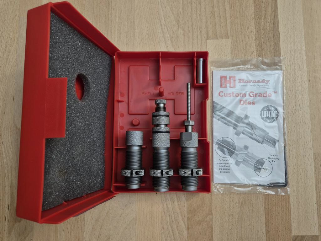 Hornady Custom Grade Matrizensatz avec Taper Crimp .45 Auto/AR/WIN Mag (.451), #546555, NEUF