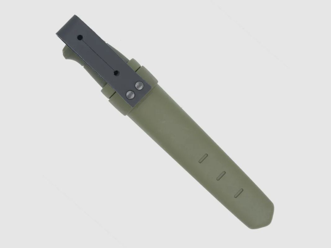 Kansbol Messer Klinge Stahl 10,9cm Griff Gummi grün, Bild 2 von 8