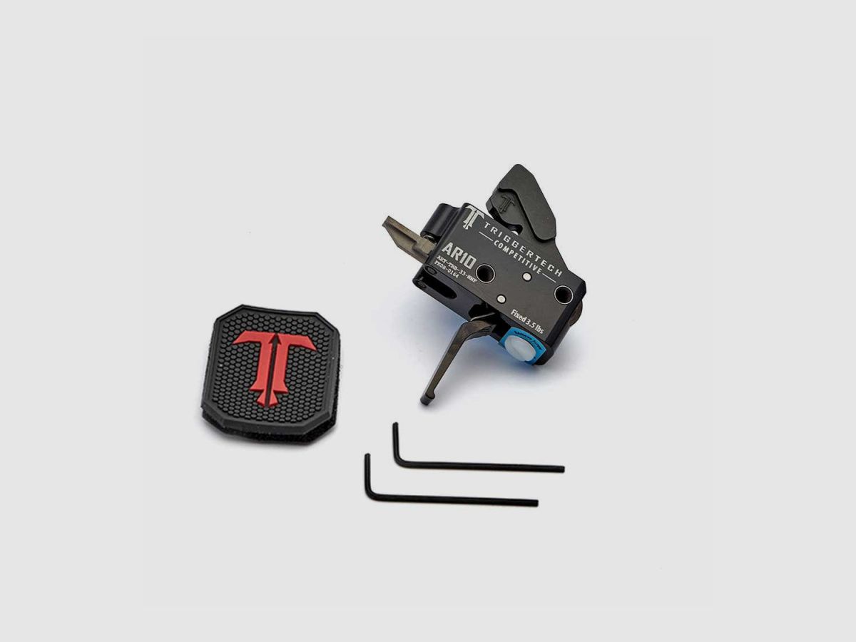 TriggerTech AR10 Konkurencyjny Płaski Czarny, zdjęcie 1 z 3