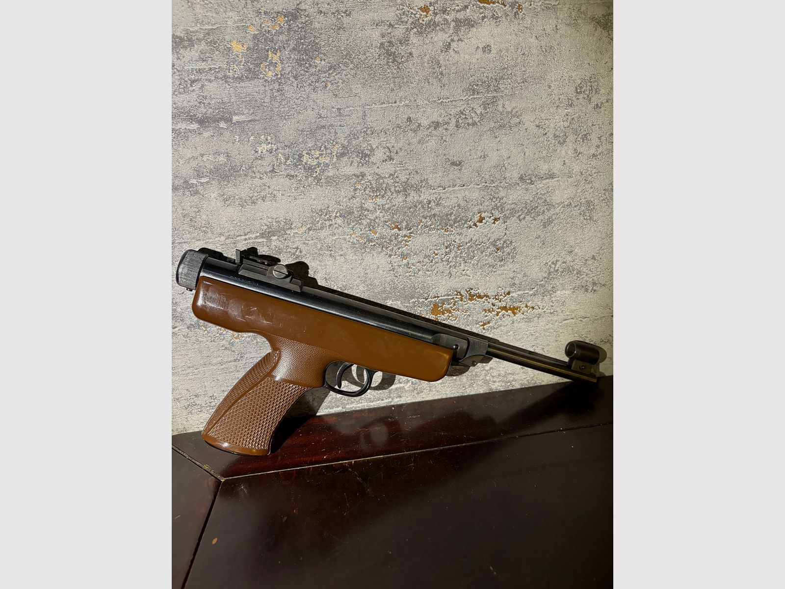 Pistolet à air à canon rayé