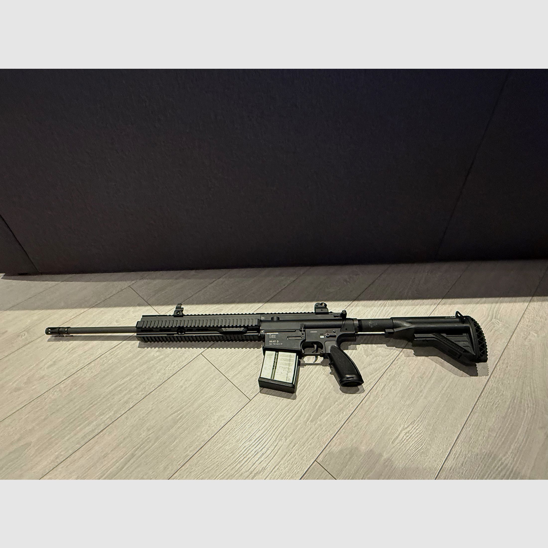 Umarex Heckler & Koch HK417 S-AEG mit 20" Lauf von Prometheus (509mm)