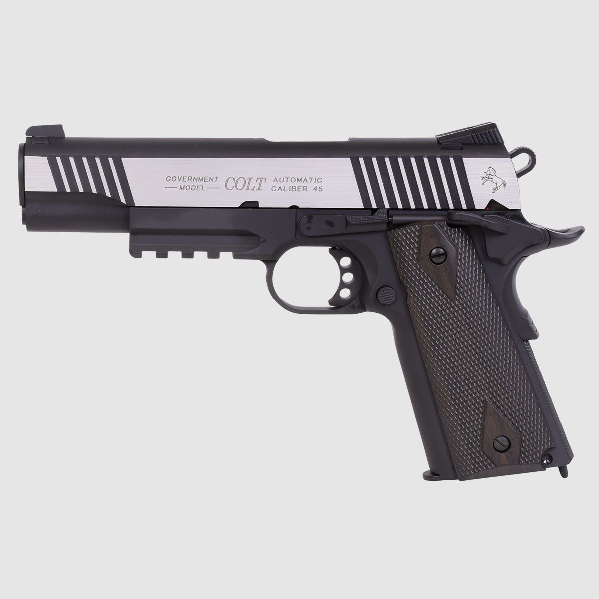 Colt 1911 Railgun Bicolor 6mm - Airsoft Co2 BlowBack