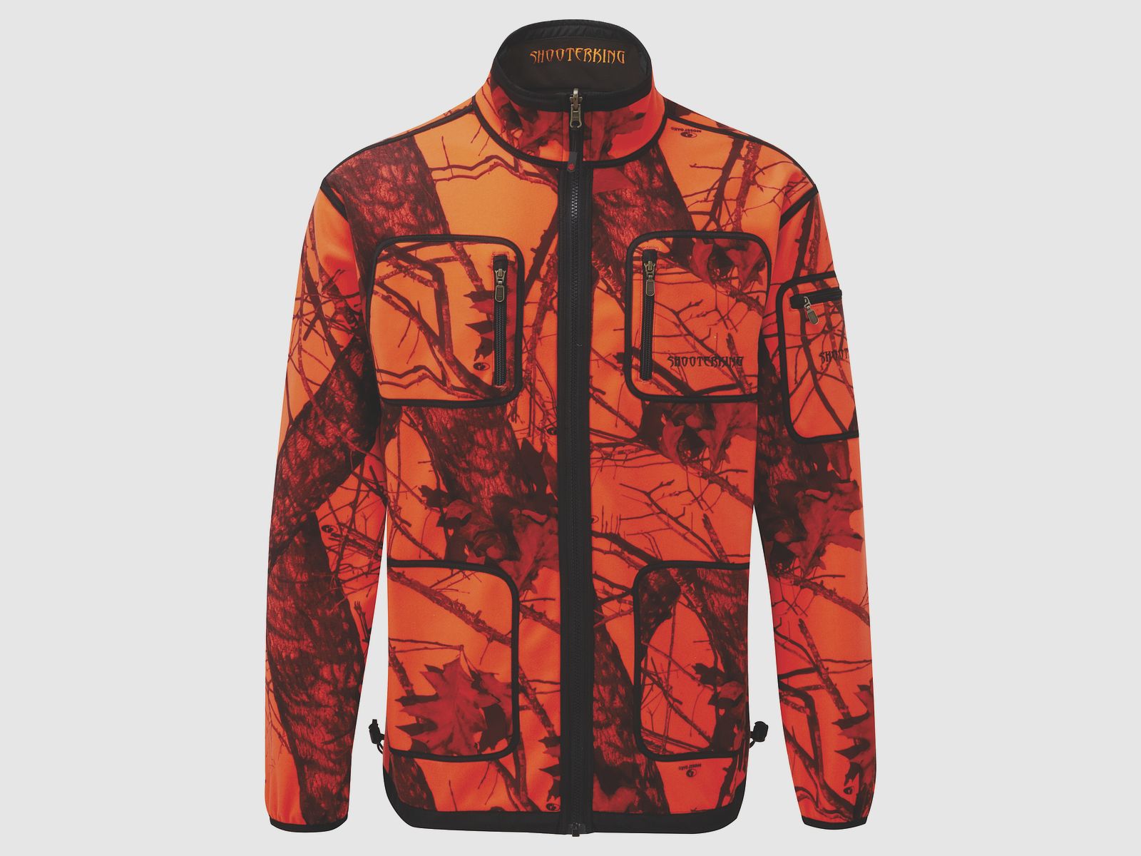 Softshell Wendejacke Mossy Orange