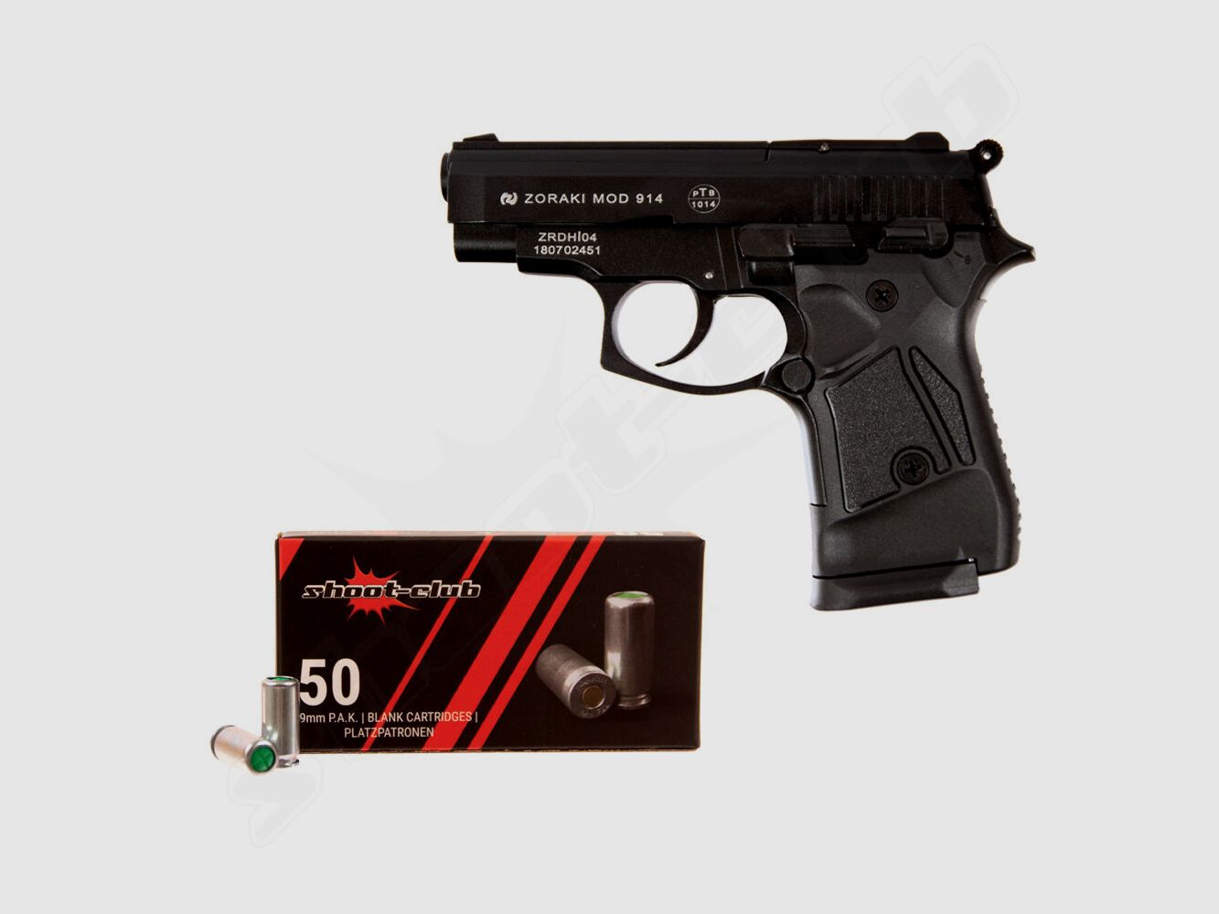 Pistola a salve Zoraki 914 blu 9mm P.A.K. +