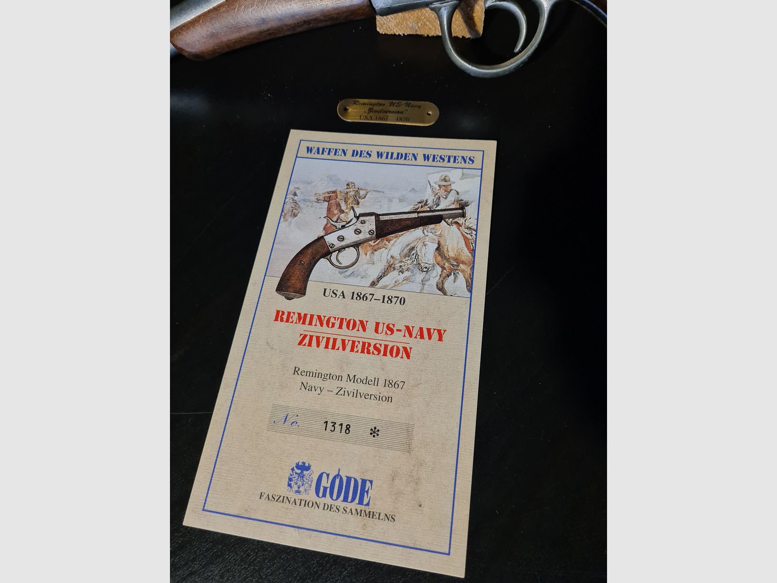 REMINGTON US-NAVY WERSJA CYWILNA Broń dekoracyjna