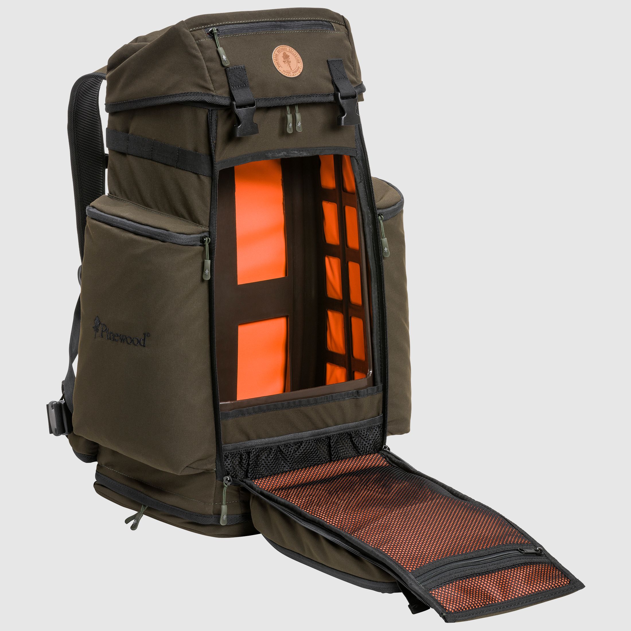 Pinewood Sitzrucksack Wildmark braun, Bild 2 von 3
