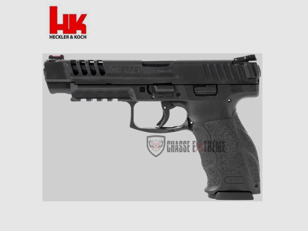 Pistole H&K SPF9L PB Schwarz Kal. 9mm