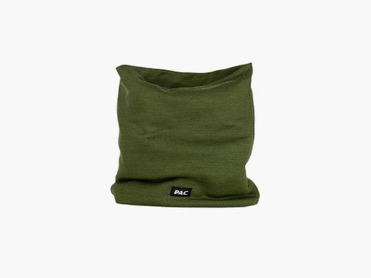 PAC MULTI SCHLAUCHBAND SNOOD MERINO WOLLE OLIVE