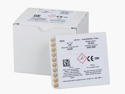 Boxer Zündhütchen 4152 Small Pistol Geco