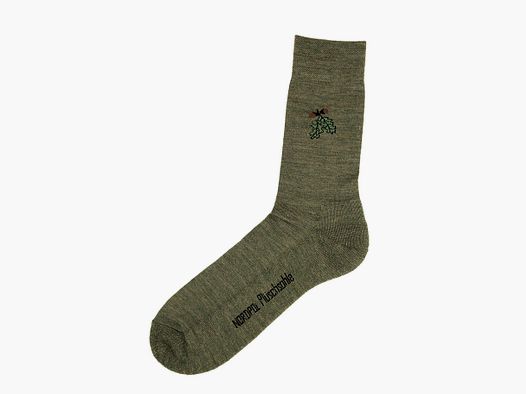 Herrensocke "Eichenlaub"