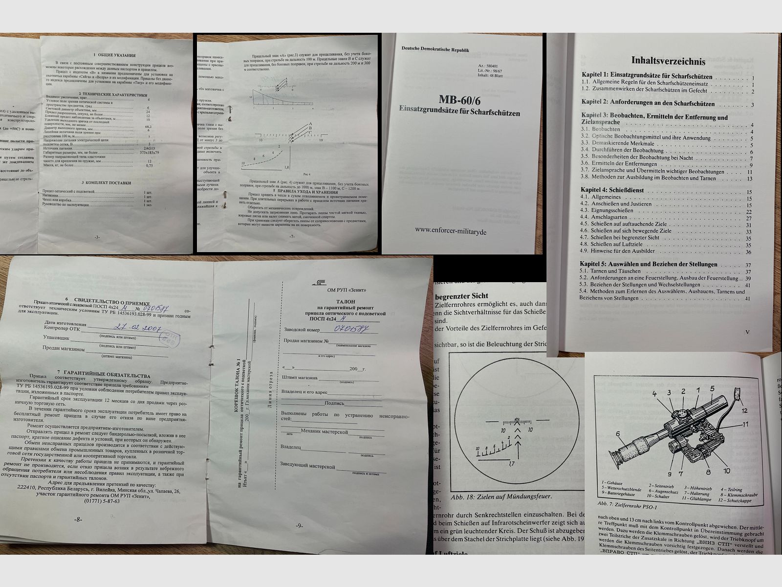 Set Cugir SSG 97 - 7.62x54R mit 4x24M Originalvisier  - !! VERKAUFT - SOLD !!