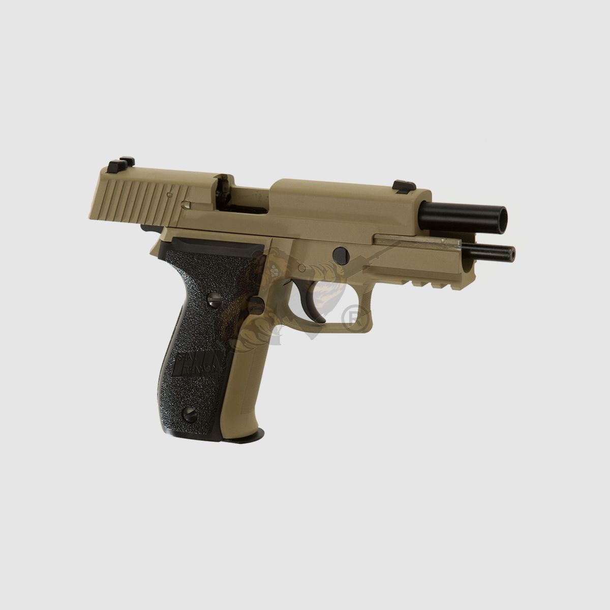 WE F226 Mk25 Navy Seals Full Metal Desert GBB -F-