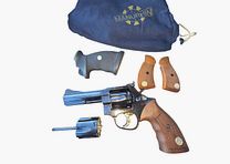 Revolver MANURHIN MR73 4″ cal.357 Mag convertible (Barillet supplémentaire 9×19) fabrication Mulhouse