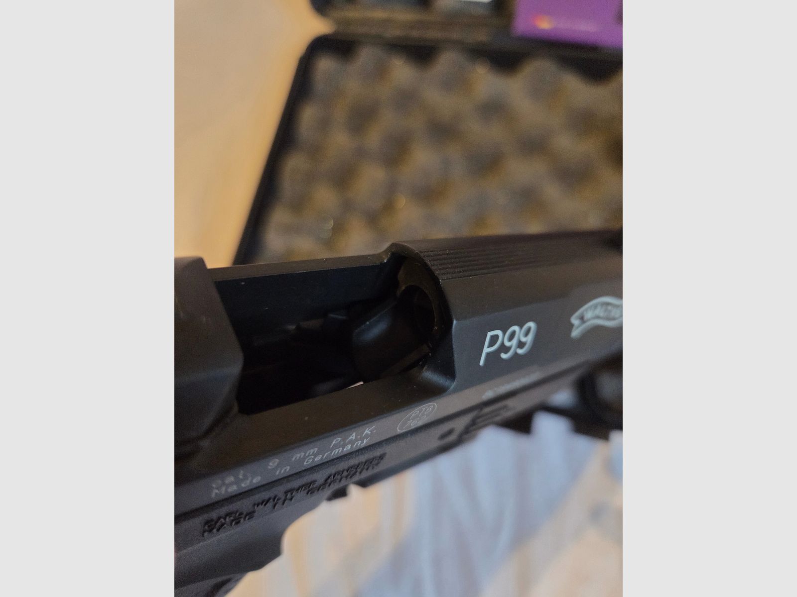 Walther P99 Schreckschusspistole 9 mm P.A.K. Schwarz